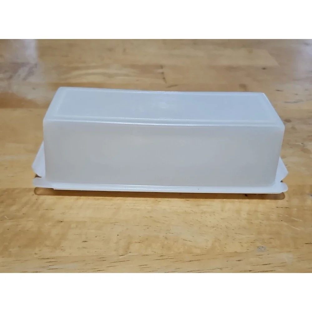Vintage Tupperware Butter Dish Keeper 637 Top And 636 Bottom